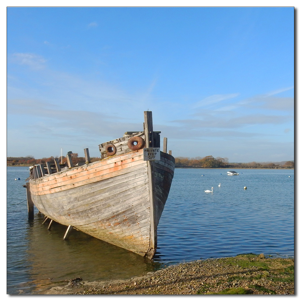 Blue skys and boats, 