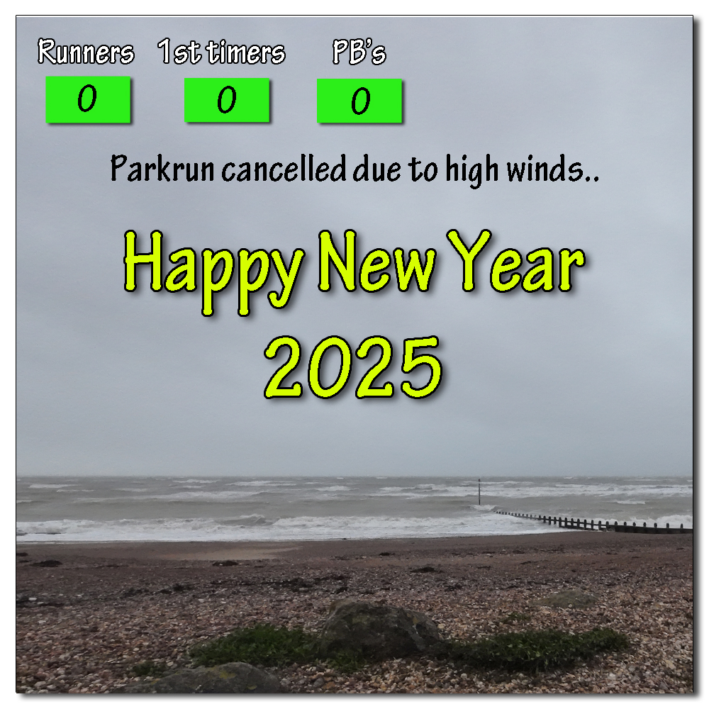 Littlehampton New Year Parkrun Cancelled, 