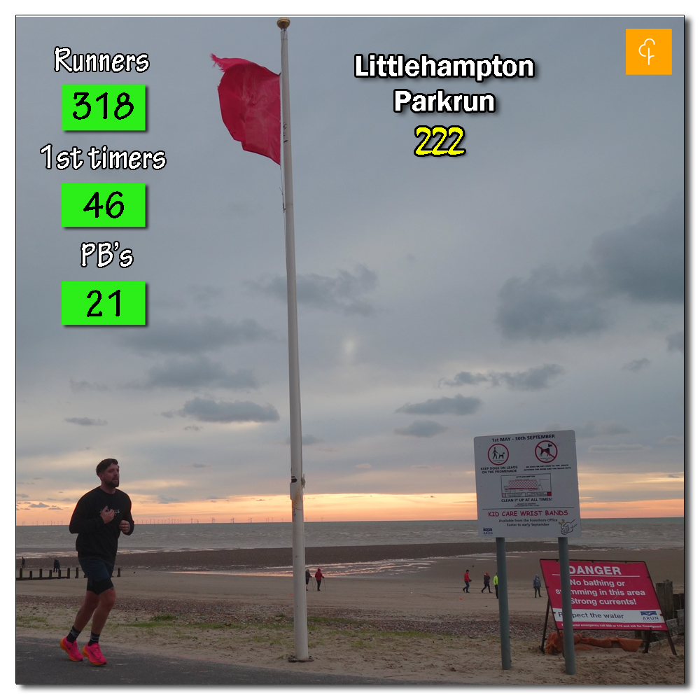 Littlehampton Parkrun, 222, 